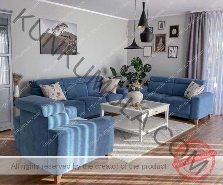 Blue | purple Chair Sets from Mas Furnish Limited