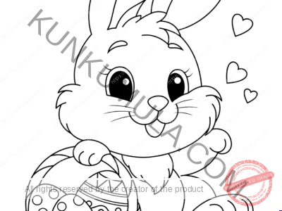 Color With Us Happy Easter | Kids Fun| Games Fun A One Page Book For Kids
